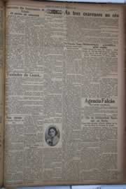 Página do jornal Correio do Ceará de dezembro de 1934
