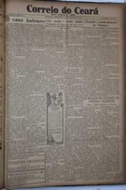 Página do jornal Correio do Ceará de dezembro de 1934