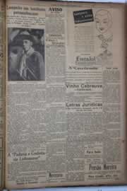 Página do jornal Correio do Ceará de dezembro de 1934