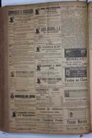Página do jornal Correio do Ceará de dezembro de 1934