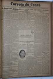 Página do jornal Correio do Ceará de dezembro de 1934