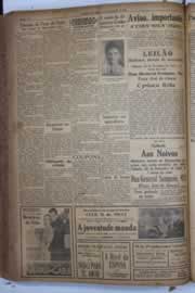 Página do jornal Correio do Ceará de dezembro de 1934