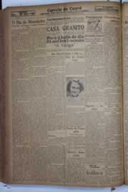 Página do jornal Correio do Ceará de dezembro de 1934