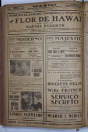 Página do jornal Correio do Ceará de dezembro de 1934