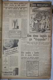 Página do jornal Correio do Ceará de julho de 1940