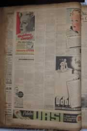 Página do jornal Correio do Ceará de julho de 1940