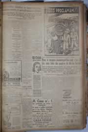 Página do jornal Correio do Ceará de julho de 1940