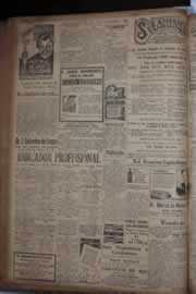 Página do jornal Correio do Ceará de julho de 1940