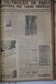 Página do jornal Correio do Ceará de julho de 1940