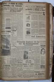 Página do jornal Correio do Ceará de agosto de 1940