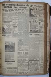 Página do jornal Correio do Ceará de agosto de 1940