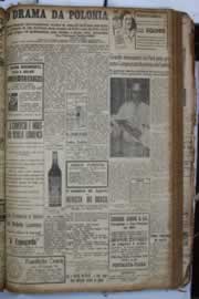 Página do jornal Correio do Ceará de agosto de 1940