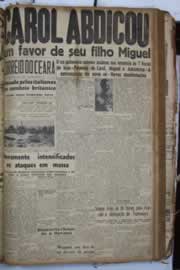 Página do jornal Correio do Ceará de setembro de 1940