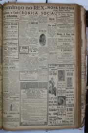 Página do jornal Correio do Ceará de setembro de 1940