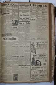 Página do jornal Correio do Ceará de setembro de 1940