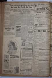 Página do jornal Correio do Ceará de setembro de 1940