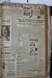 Página do jornal Correio do Ceará de setembro de 1940