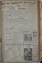 Página do jornal Correio do Ceará de setembro de 1940
