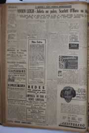 Página do jornal Correio do Ceará de setembro de 1940