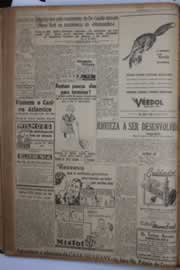 Página do jornal Correio do Ceará de setembro de 1940