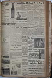 Página do jornal Correio do Ceará de setembro de 1940
