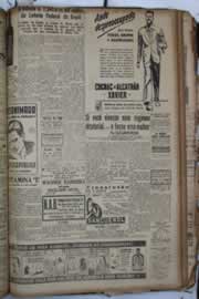 Página do jornal Correio do Ceará de outubro de 1940