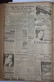 Página do jornal Correio do Ceará de outubro de 1940