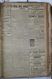 Página do jornal Correio do Ceará de outubro de 1940