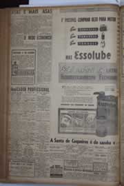 Página do jornal Correio do Ceará de outubro de 1940