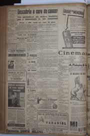 Página do jornal Correio do Ceará de outubro de 1940