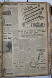 Página do jornal Correio do Ceará de outubro de 1940