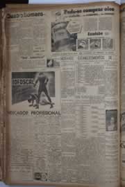 Página do jornal Correio do Ceará de novembro de 1940