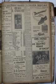Página do jornal Correio do Ceará de novembro de 1940