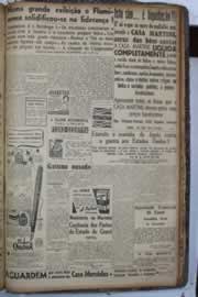 Página do jornal Correio do Ceará de dezembro de 1940