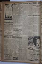 Página do jornal Correio do Ceará de dezembro de 1940