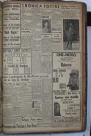 Página do jornal Correio do Ceará de dezembro de 1940
