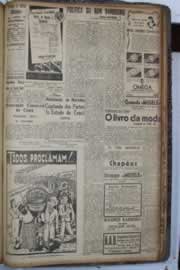 Página do jornal Correio do Ceará de dezembro de 1940