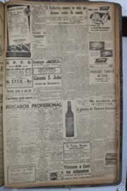 Página do jornal Correio do Ceará de dezembro de 1940