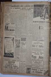 Página do jornal Correio do Ceará de dezembro de 1940