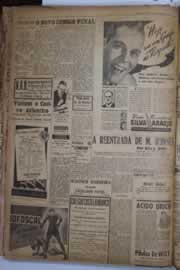 Página do jornal Correio do Ceará de dezembro de 1940