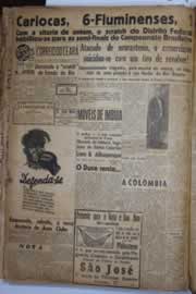 Página do jornal Correio do Ceará de dezembro de 1940