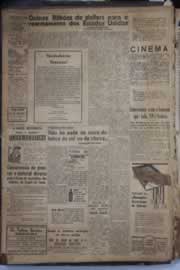 Página do jornal Correio do Ceará de janeiro de 1941
