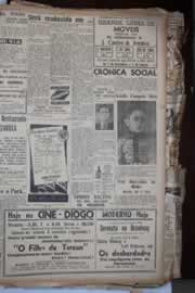 Página do jornal Correio do Ceará de janeiro de 1941