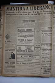 Página do jornal Correio do Ceará de janeiro de 1941