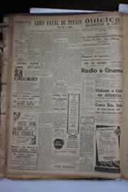 Página do jornal Correio do Ceará de janeiro de 1941