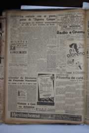 Página do jornal Correio do Ceará de janeiro de 1941