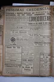 Página do jornal Correio do Ceará de janeiro de 1941