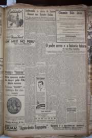 Página do jornal Correio do Ceará de janeiro de 1941