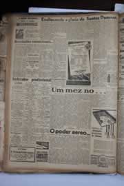 Página do jornal Correio do Ceará de janeiro de 1941