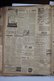 Página do jornal Correio do Ceará de janeiro de 1941
